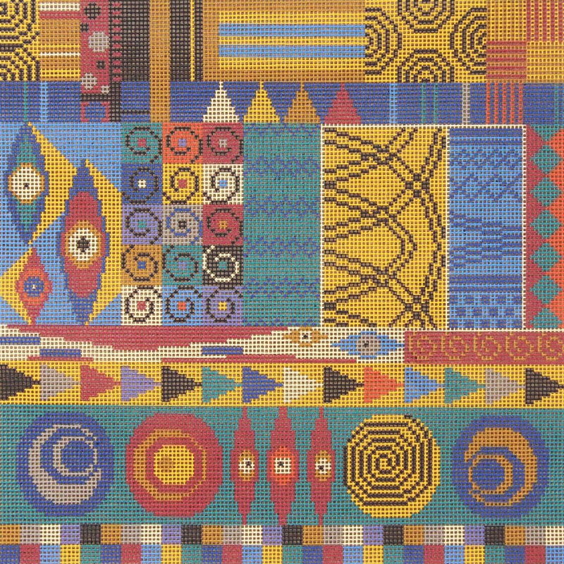 Klimt - Adele Mediterranean - Needlepoint Tapestry Canvas